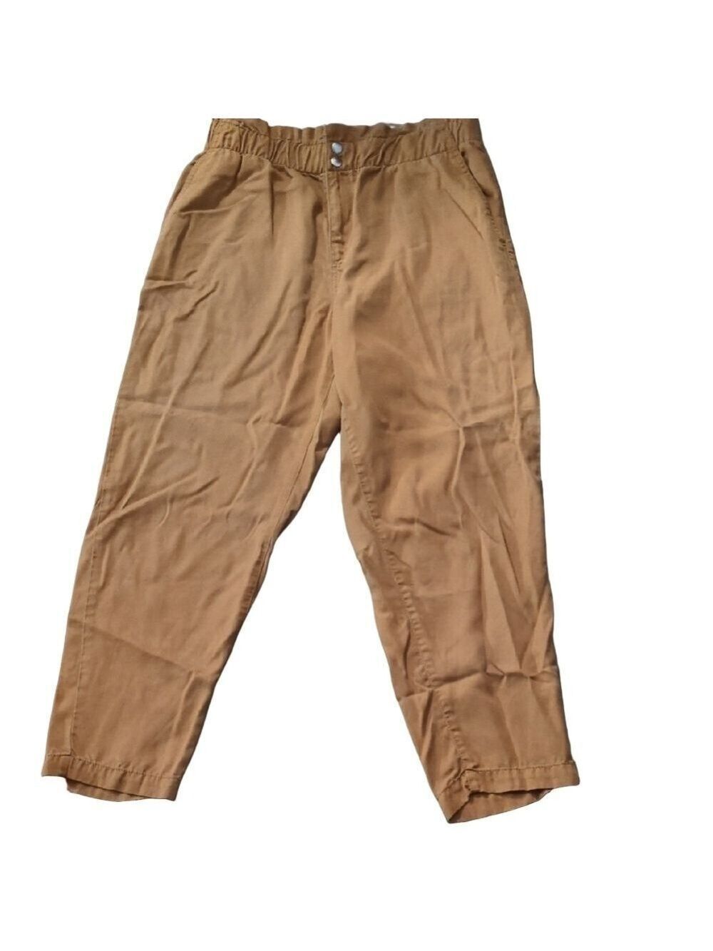 Loft Tan Lyocell Pants Size Medium